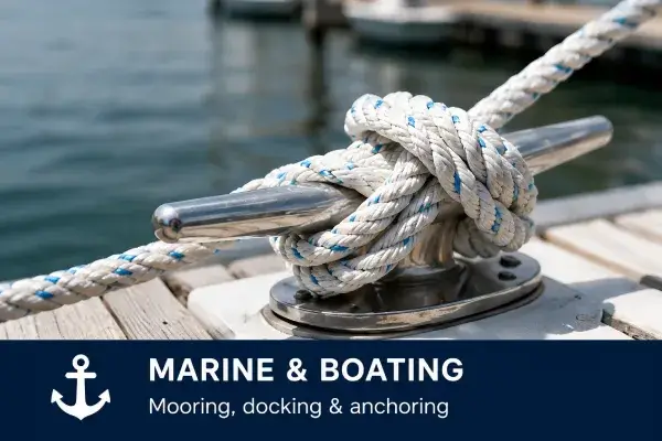 Application of PP Dan Line Rope
