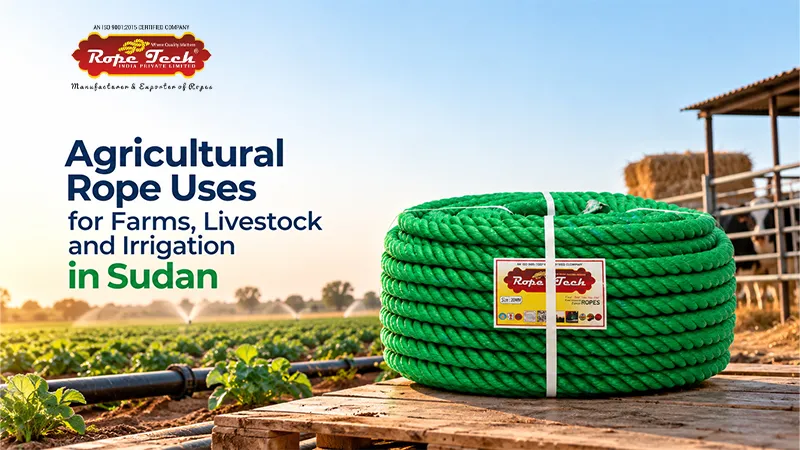Agricultural Rope Uses for Farms, Livestock and Irrigation in Sudan