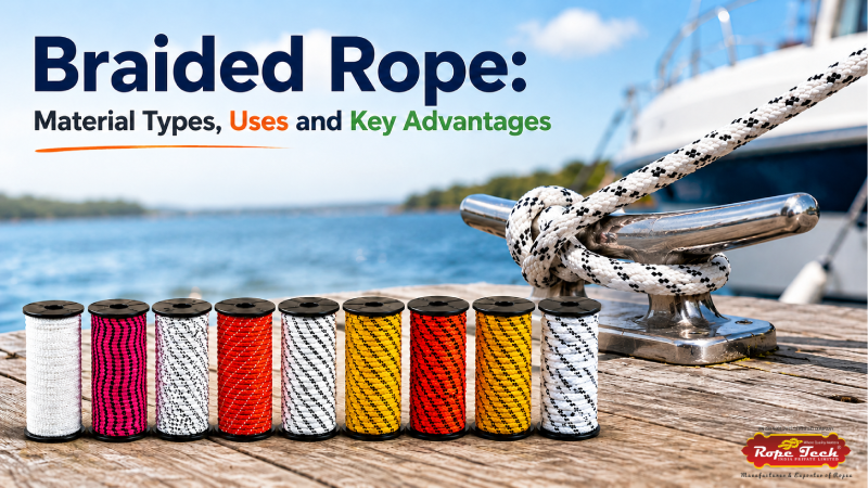 Braided Rope: Material Types, Uses and Key Advantages