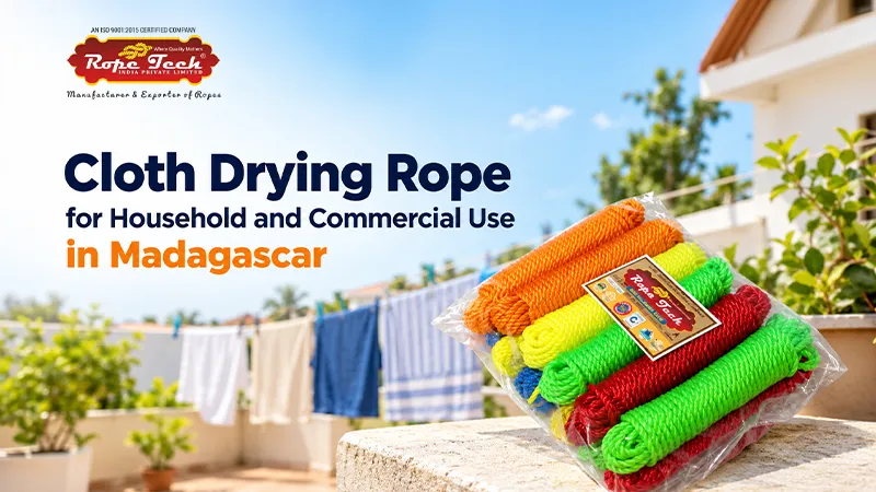 Cloth Drying Rope for Household and Commercial Use in Madagascar