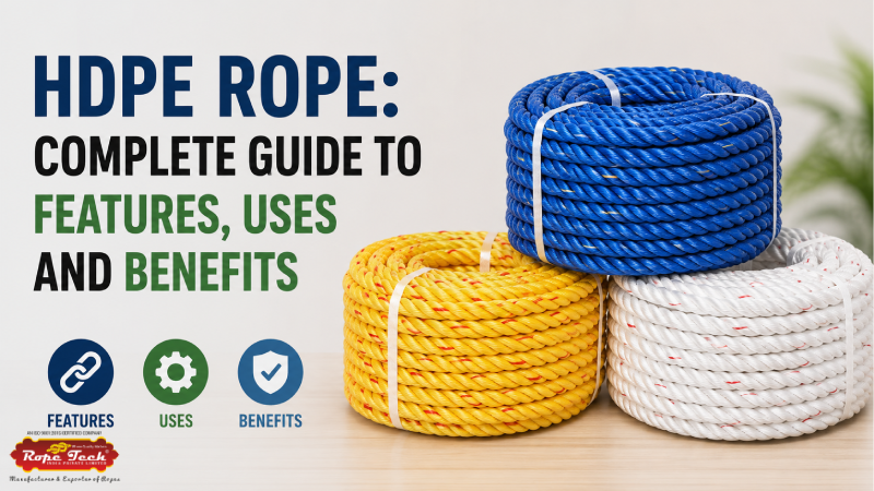 HDPE Rope: Complete Guide to Features, Uses and Benefits