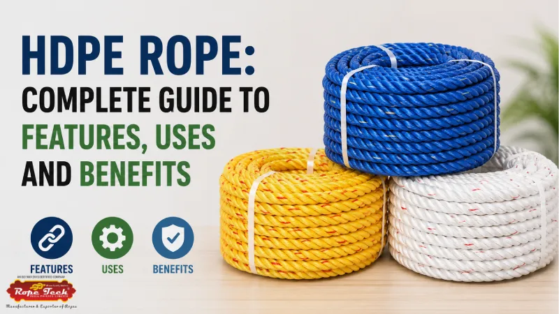 HDPE Rope: Complete Guide to Features, Uses and Benefits