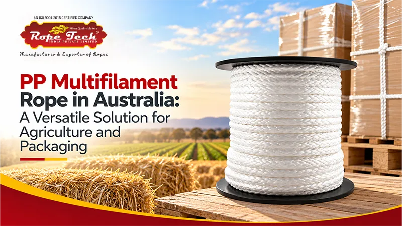 PP Multifilament Rope in Australia: A Versatile Solution for Agriculture and Packaging