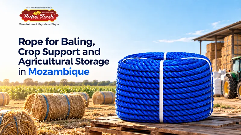 Rope for Baling, Crop Support and Agricultural Storage in Mozambique