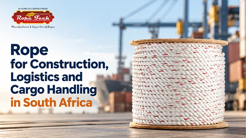 Rope for Construction, Logistics and Cargo Handling in South Africa