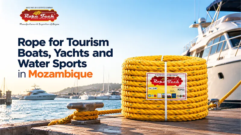 Rope for Tourism Boats, Yachts and Water Sports in Mozambique