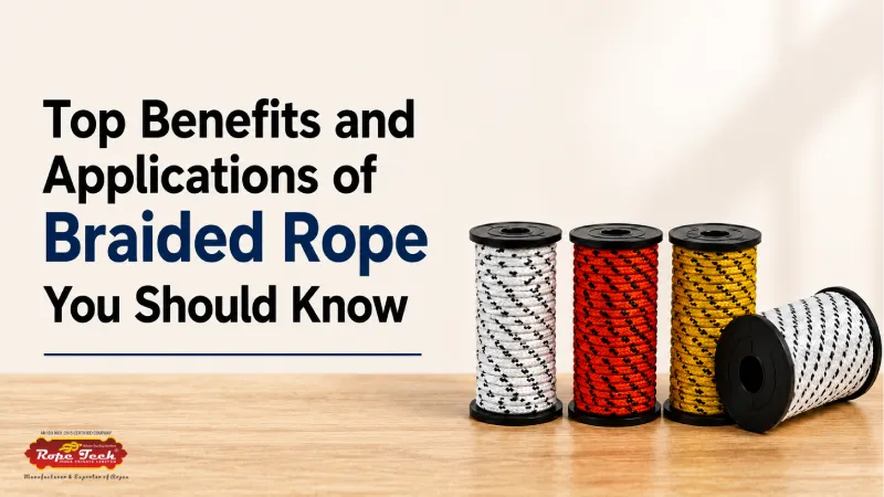 Top Benefits and Applications of Braided Rope You Should Know - Rope Tech India Private Limited maintenance guide