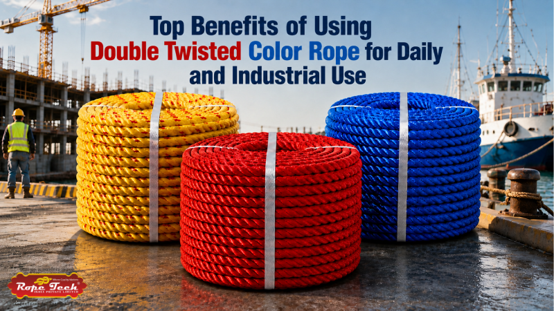 Top Benefits of Using Double Twisted Color Rope for Daily and Industrial Use