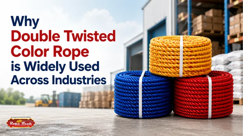 Why Double Twisted Color Rope is Widely Used Across Industries - Rope Tech India Private Limited maintenance guide