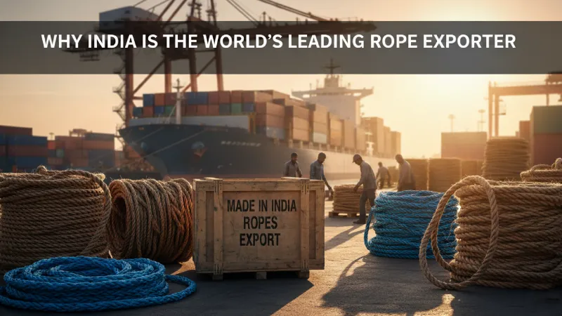 Why India is the world's leading rope exporter