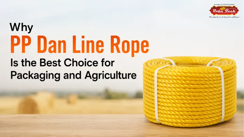 Why PP Dan Line Rope Is the Best Choice for Packaging and Agriculture